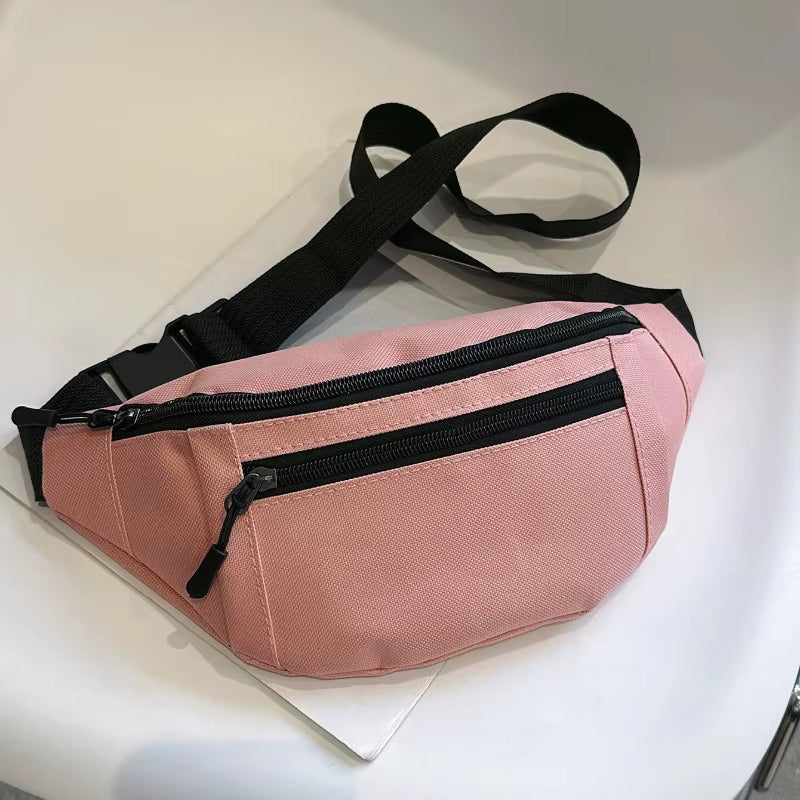 Fanny Pack Waist Bag Sports Festival Workout Traveling Running Large Crossbody Casual Hands-Free Wallets Waist Pack Phone Bag
